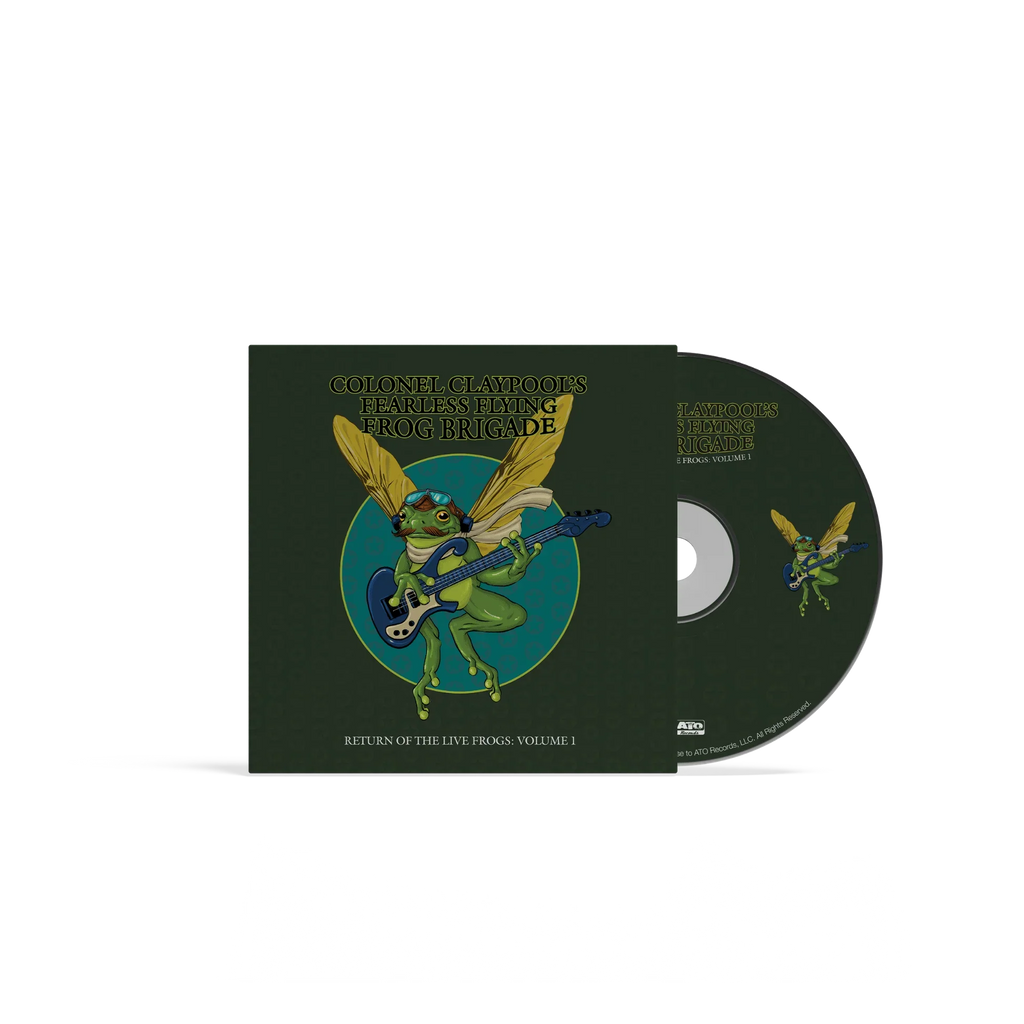 COLONEL CLAYPOOL'S FEARLESS FLYING FROG BRIGADE ‘RETURN OF THE LIVE FROGS: VOLUME 1’ CD
