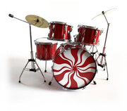 WHITE STRIPES - MEG WHITE - LUDWIG MINI DRUM KIT