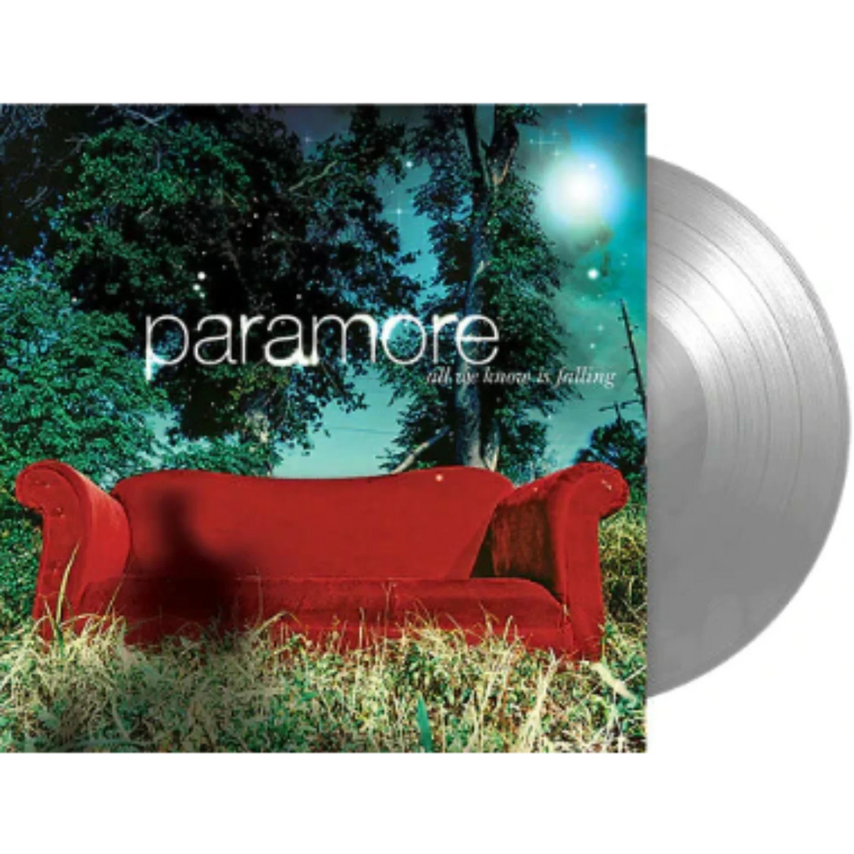PARAMORE 'ALL WE KNOW IS FALLING' LP (Silver Vinyl)