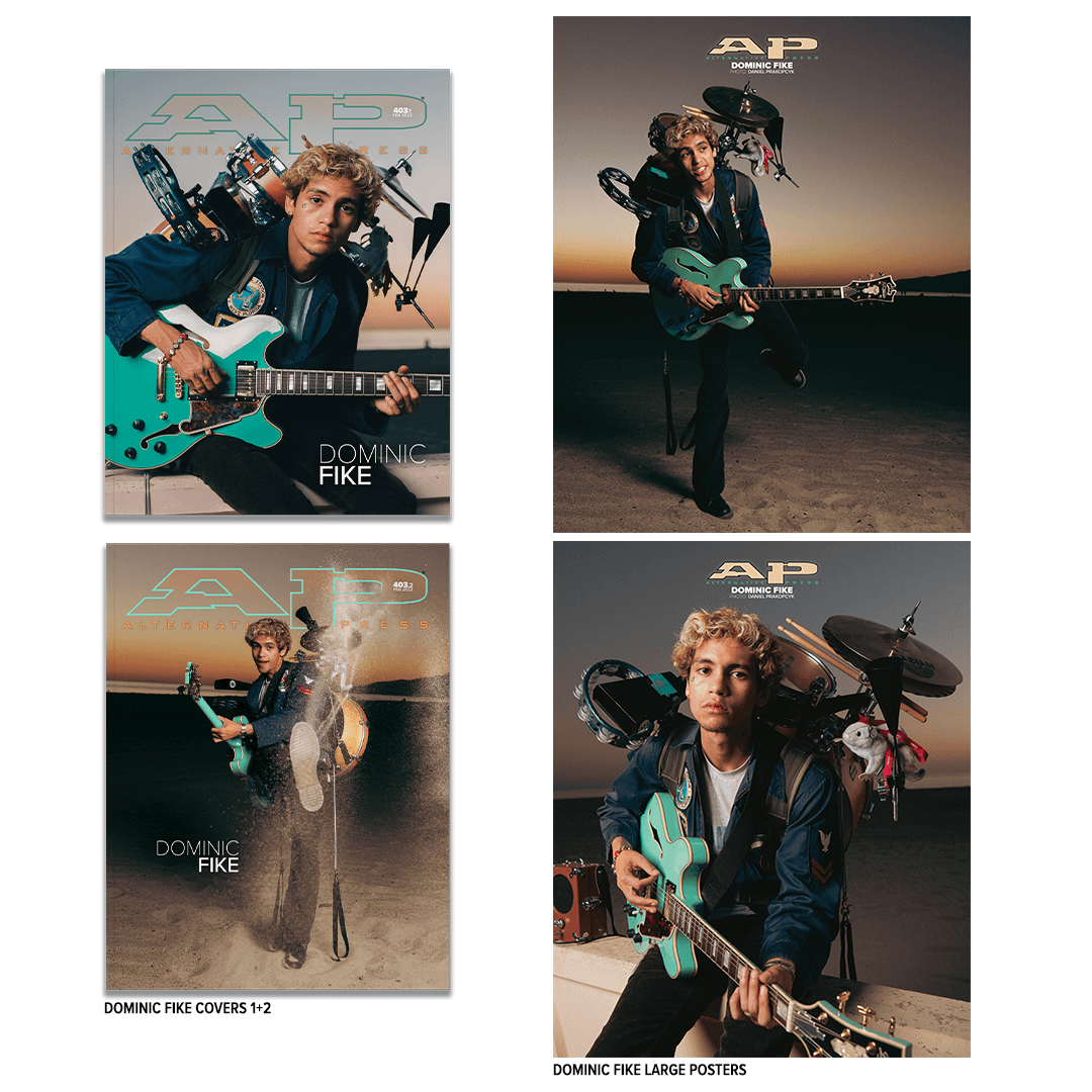 Dominic Fike - Alternative Press Magazine Issue 403 - February 2022 - Poster Collection Collection Alternative Press
