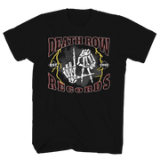 DEATH ROW RECORDS DEATH ROW LA BLACK T-SHIRT