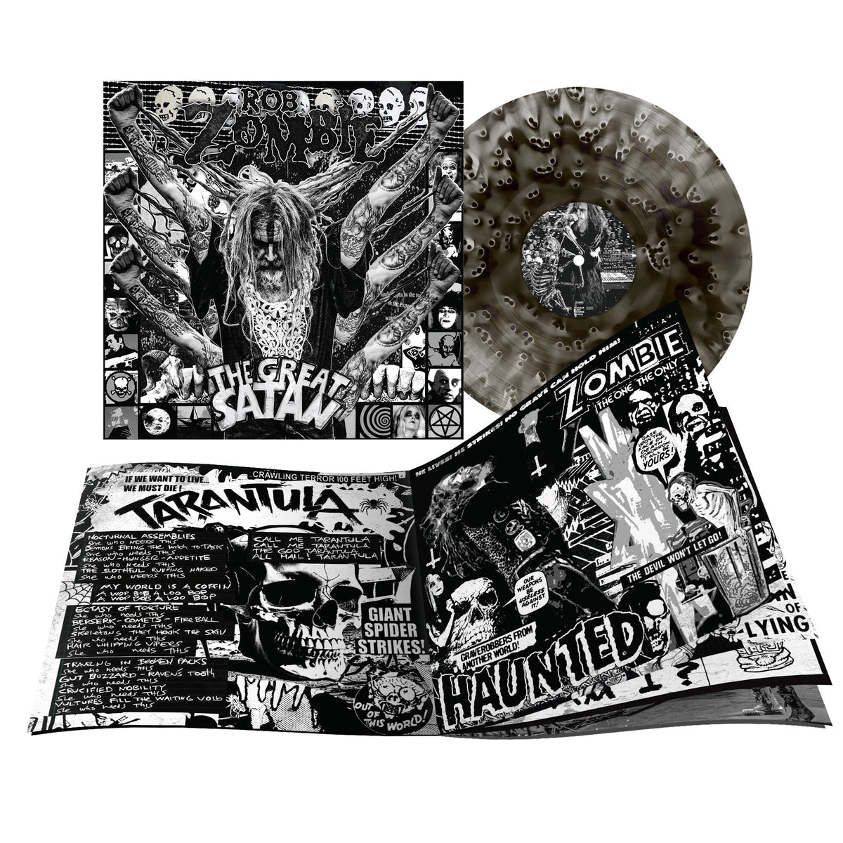 ROB ZOMBIE ‘THE GREAT SATAN’ LP (Ghostly Black Vinyl)