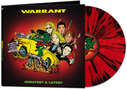 WARRANT 'GREATEST & LATEST' LP (Red & Black Splatter Vinyl)