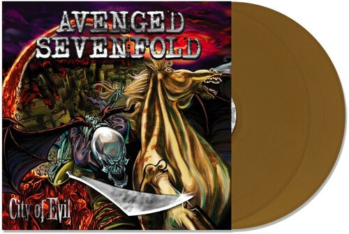 AVENGED SEVENFOLD 'CITY OF EVIL' 2LP (Gold Vinyl)