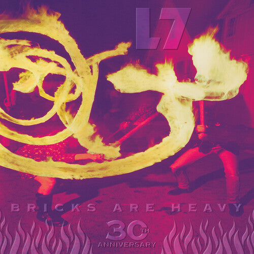 L7 'BRICKS ARE HEAVY' LP (Deluxe, Gold Vinyl)