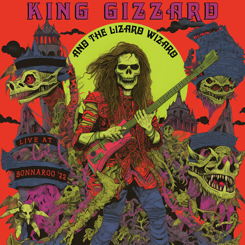 KING GIZZARD & THE LIZARD WIZARD 'LIVE AT BONNAROO 22' 2LP (Red Yellow Vinyl)