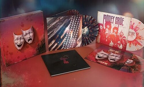 MOTLEY CRUE 'THEATER OF PAIN' 4LP (40th Anniversary, Mulitcolor Splatter, Box Set)