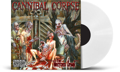 CANNIBAL CORPSE 'WRETCHED SPAWN' LP (Import, White Vinyl)