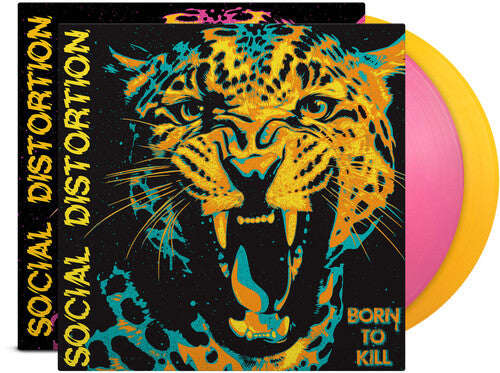 SOCIAL DISTORTION ‘BORN TO KILL’ 2LP (Pink & Yellow Vinyl)