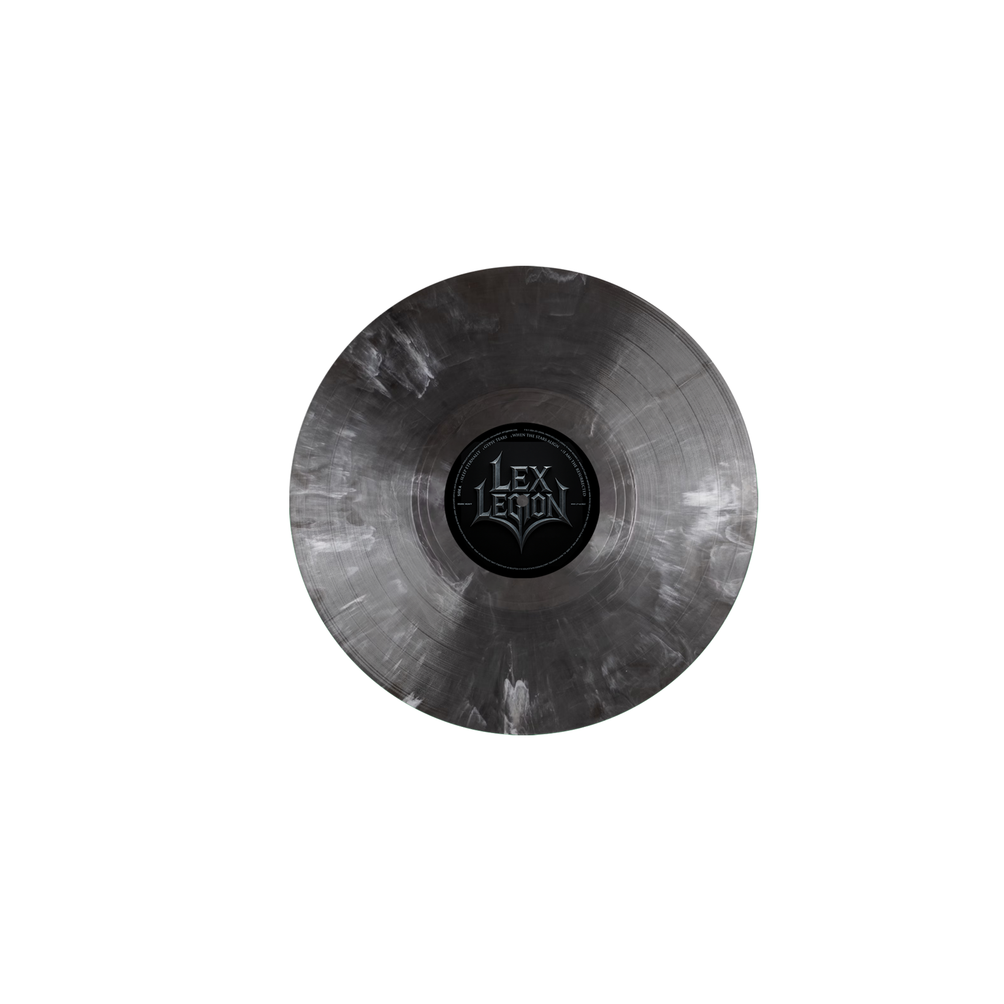 LEX LEGION 'LEX LEGION' LP (Silver Black Ice Vinyl)