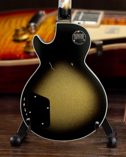 TOOL - ADAM JONES - 1979 GIBSON LES PAUL CUSTOM ANTIQUE SILVERBURST MINI GUITAR