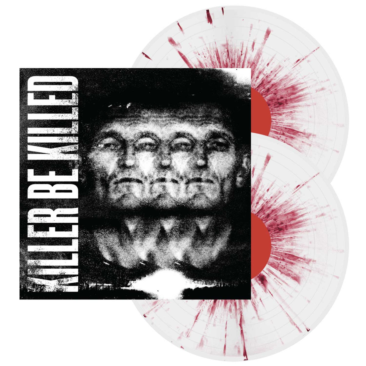 KILLER BE KILLED 'KILLER BE KILLED' LIMITED EDITION WHITE WITH RED SPLATTER 2LP ' ONLY 500 MADE