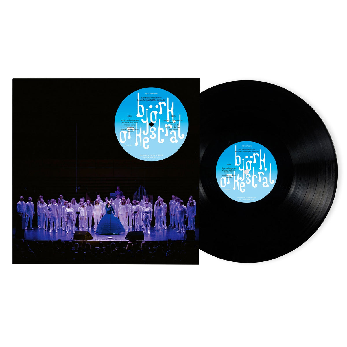BJÖRK 'ORCHESTRAL WITH THE HAMRAHLIÐ CHOIR' LP