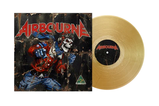 AIRBOURNE 'AIRBOURNE' LP (Gold Vinyl)