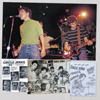 CIRCLE JERKS 'WILD IN THE STREETS' LP (Limited Edition ' Only 1000 Made, 40th Anniversary, White & Pink Vinyl)