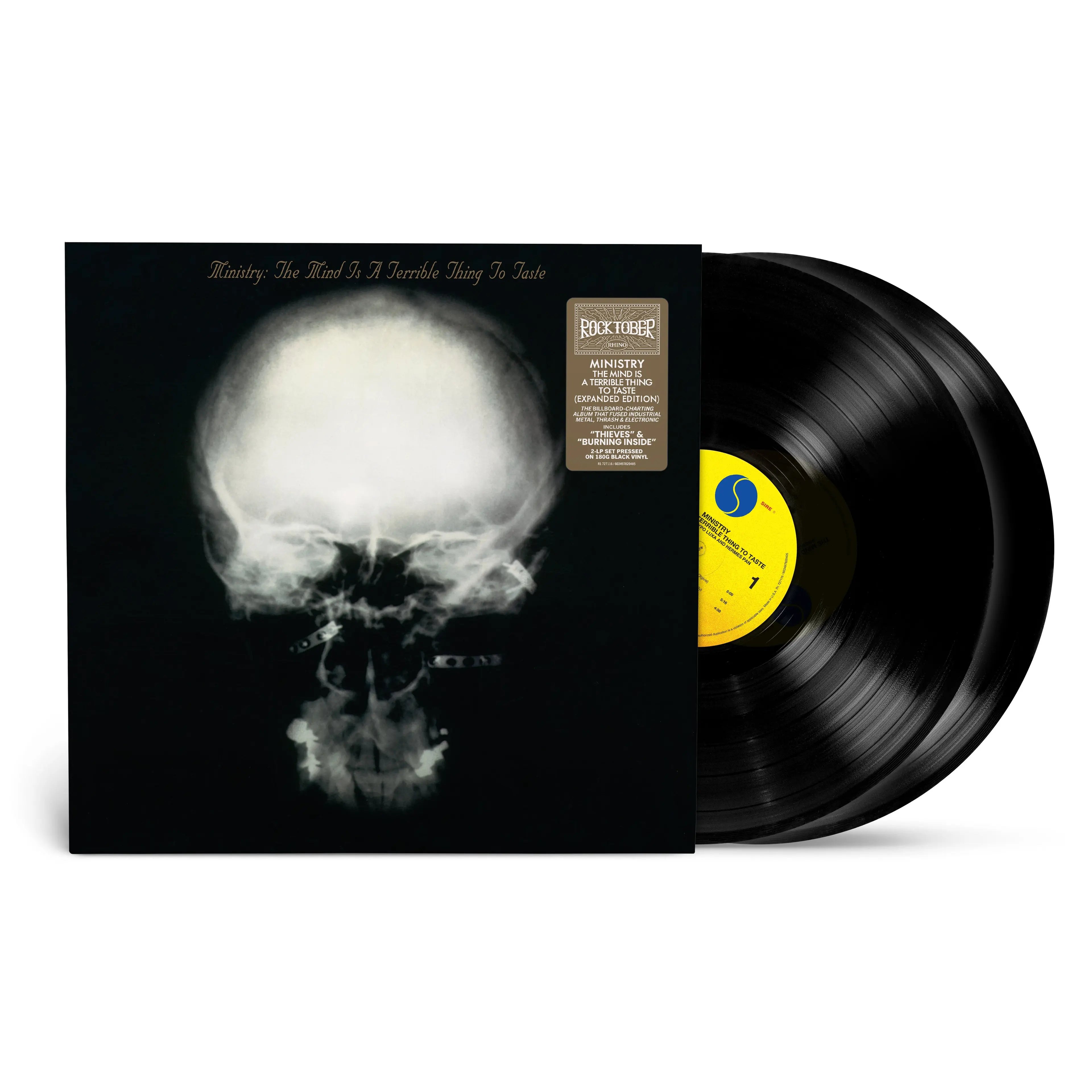 MINISTRY 'THE MIND IS A TERRIBLE THING TO TASTE' 2LP (Expanded Edition, 180 Gram)
