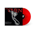 THE OMEN SOUNDTRACK LP (Music by Jerry Goldsmith, Red, Black Splatter Vinyl)