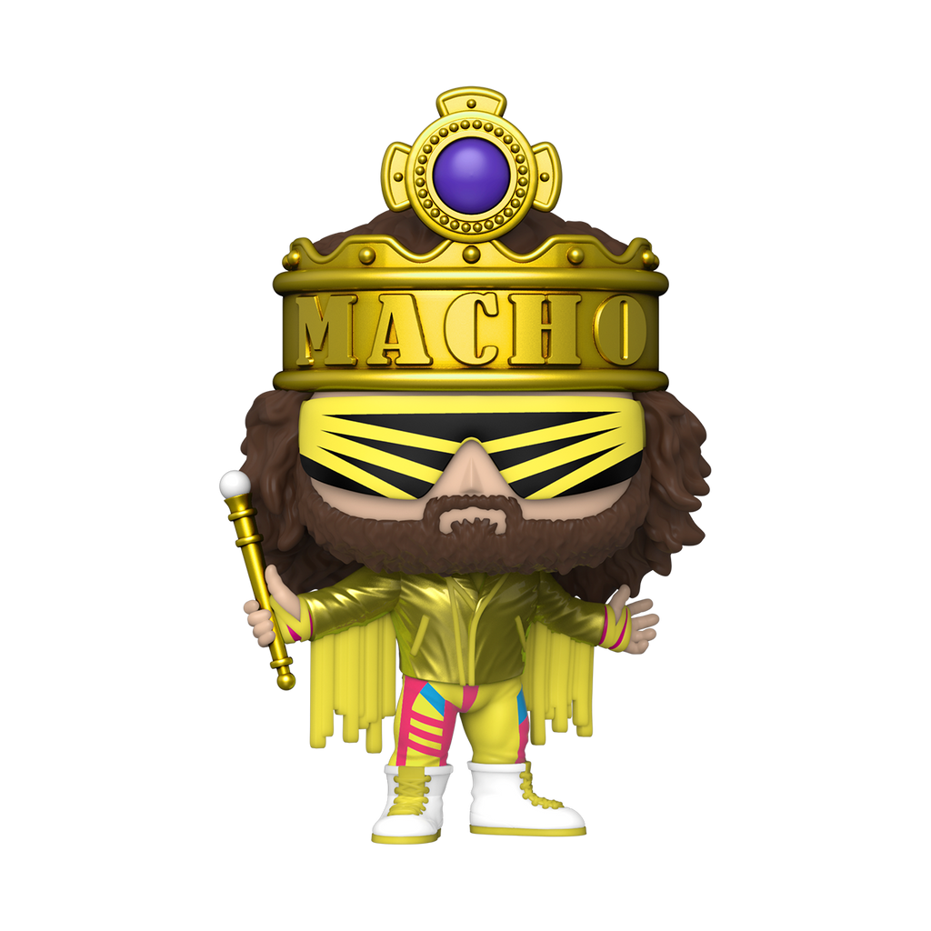 WWE KING MACHO MAN METALLIC FUNKO POP! FIGURE