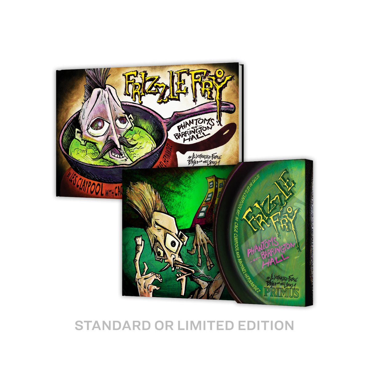PRIMUS PRESENTS FRIZZLE FRY: THE GHOSTS OF BARRINGTON HALL GRAPHIC NOVEL