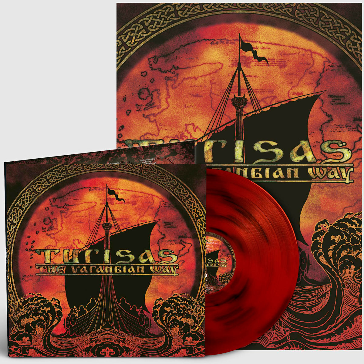 TURISAS 'THE VARANGIAN WAY' 2LP (Red Swirl Vinyl)