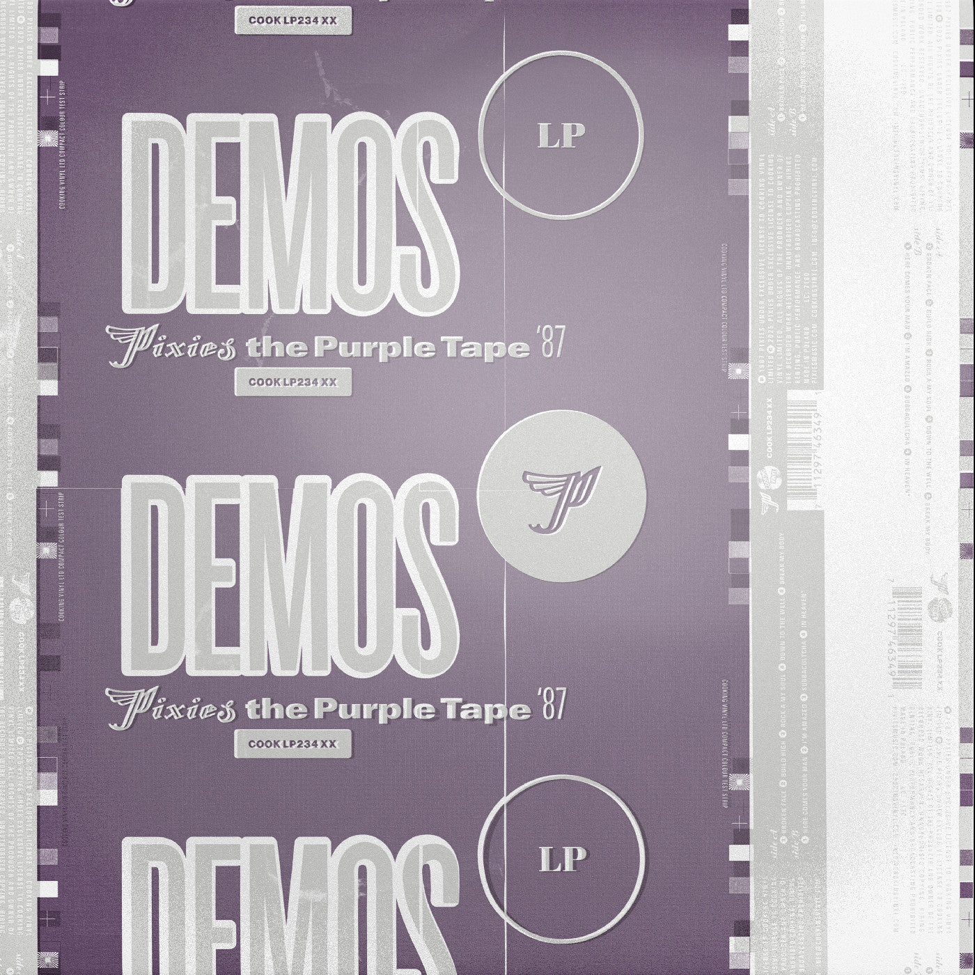 PIXIES 'DEMOS' LP (Purple Smoke Vinyl)