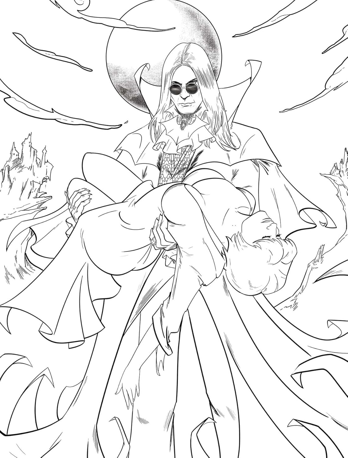 OZZY OSBOURNE: THE OFFICIAL COLORING BOOK