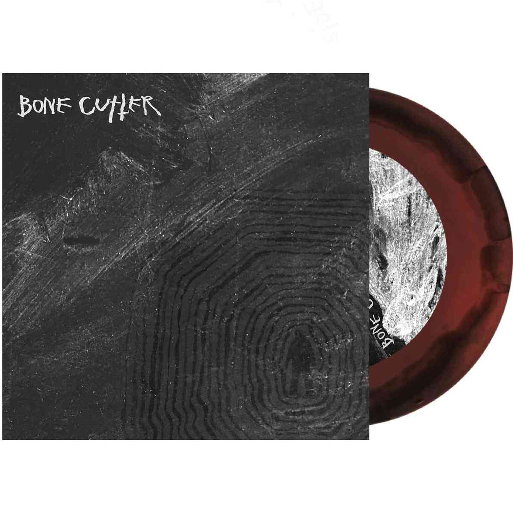 BONE CUTTER 'BONE CUTTER' 7" (Limited Edition - Only 100 Made, Oxblood & Black Swirl Vinyl)
