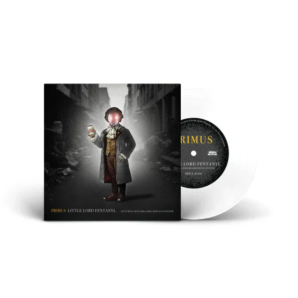 PRIMUS ‘LITTLE LORD FENTANYL / DUCHESS (AND THE PROVERBIAL MIND SPREAD - LIVE)’ 7” (White Vinyl)