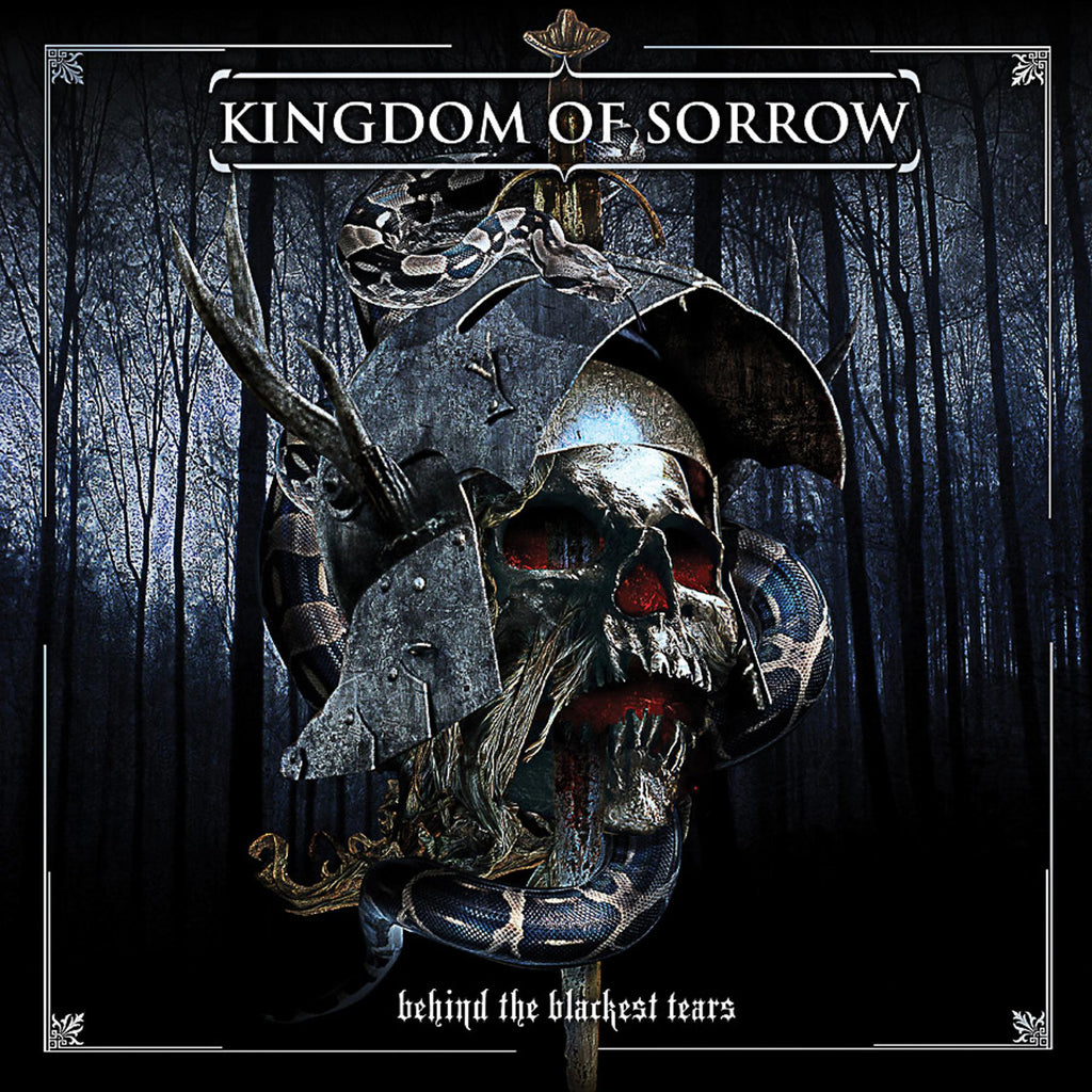 KINGDOM OF SORROW 'BEHIND THE BLACKEST TEARS' LP (Royal Blue Splatter Vinyl)