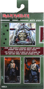 IRON MAIDEN - ACES HIGH EDDIE - 8" NECA CLOTHED FIGURE