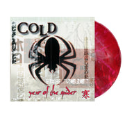 COLD 'YEAR OF THE SPIDER' LP (Remaster, Red w/ White Spider Web Swirl Vinyl)
