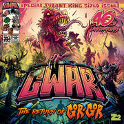 GWAR 'THE RETURN OF GOR GOR' LP (Semi-Transparent Purple Vinyl)