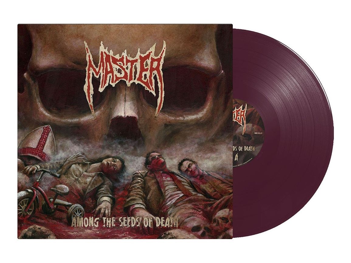 MASTER 'AMONG THE SEEDS OF DEATH' LP (Solid Viola Vinyl)