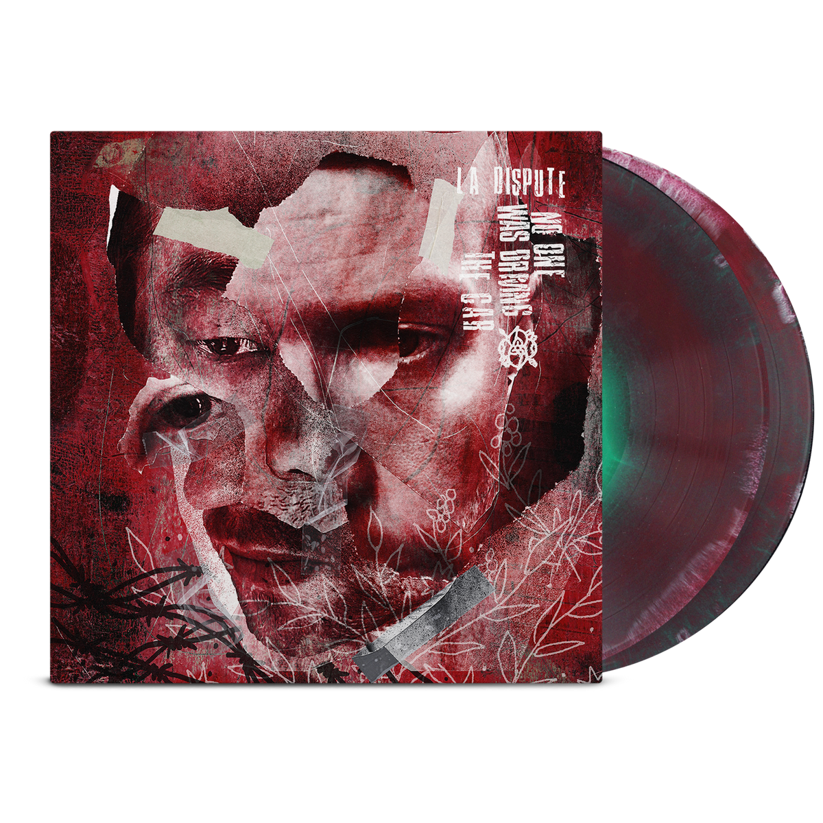 LA DISPUTE ‘NO ONE WAS DRIVING THE CAR’ 2LP (Limited Edition – Only 300 made, Tri-Colored Clear, Red & Green Vinyl)