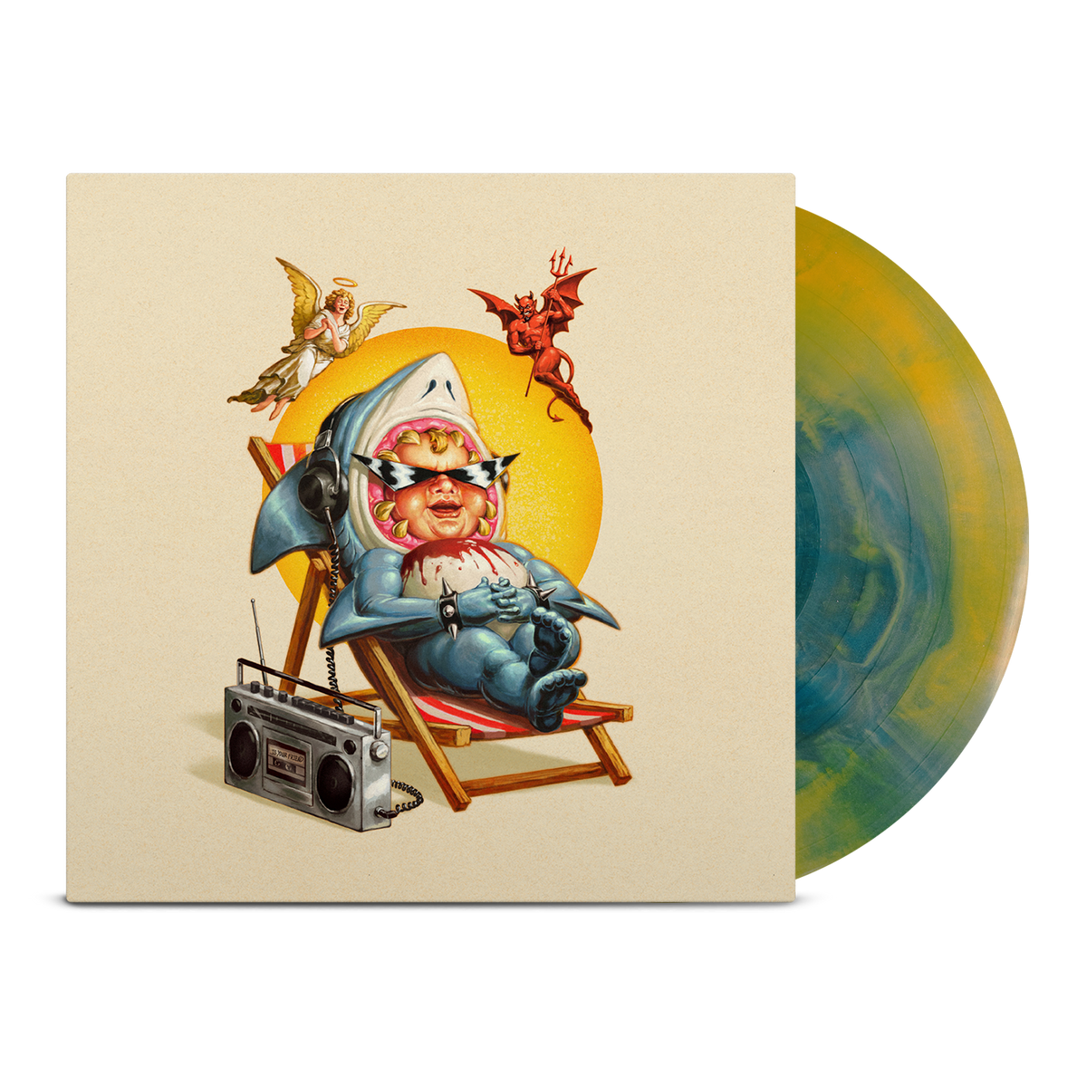 DRAIN ‘...IS YOUR FRIEND’ LP (Limited Edition – Only 500 made, Patina Rust Splash Vinyl)