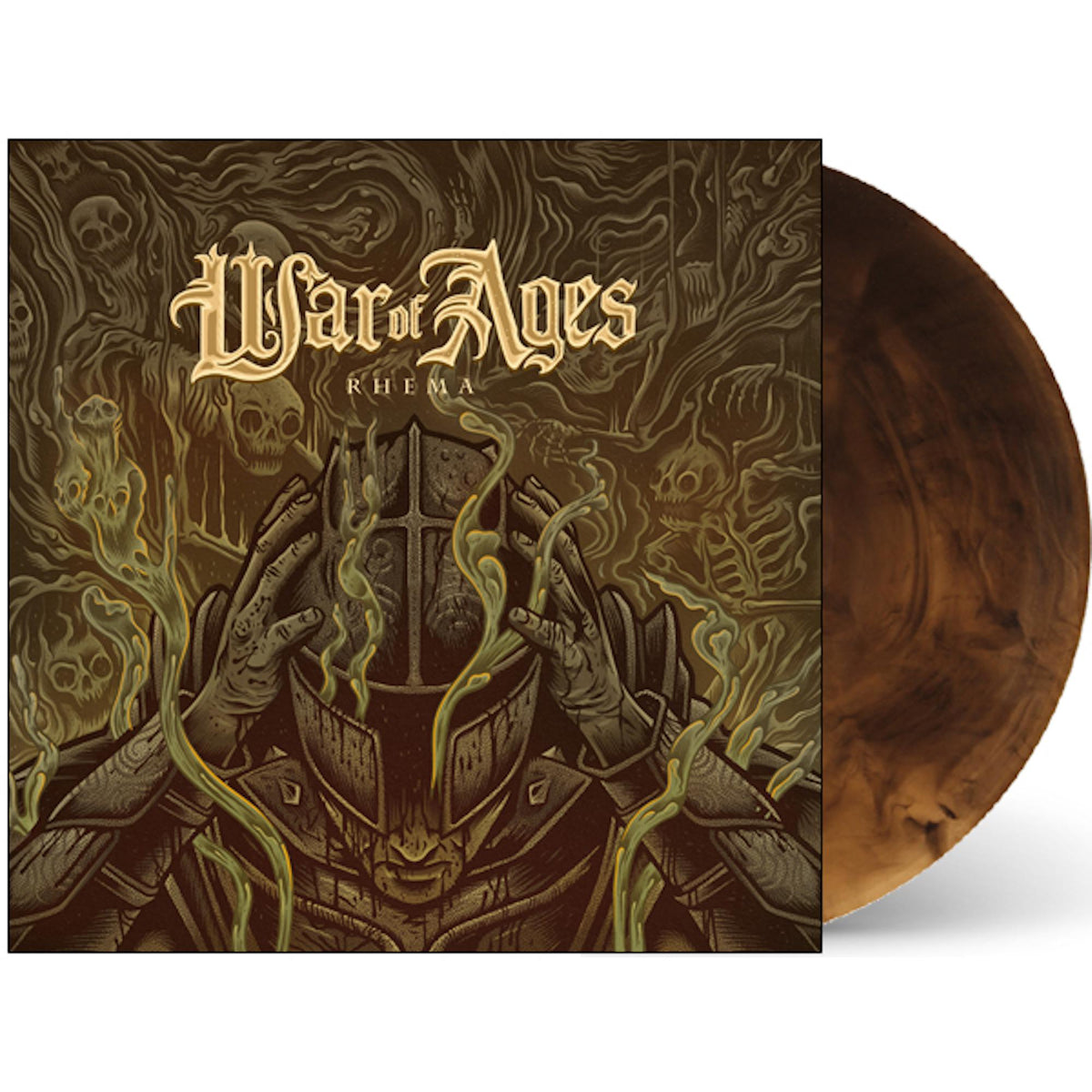 WAR OF AGES 'RHEMA' 12" EP (Battle Bronze Vinyl)