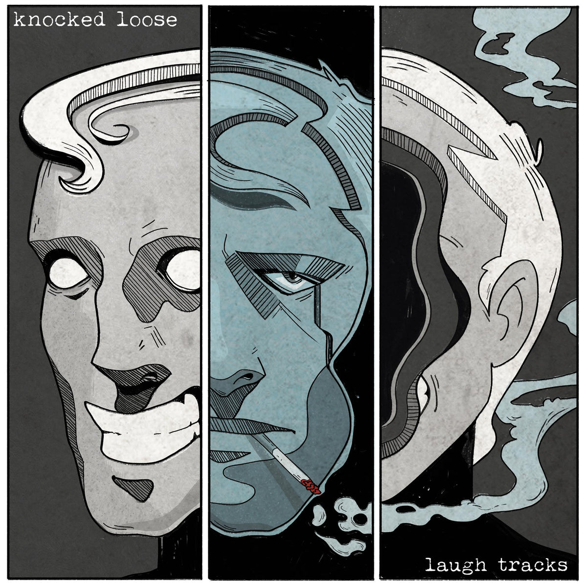 KNOCKED LOOSE 'LAUGH TRACKS' LP (Stardust Torrent Vinyl)