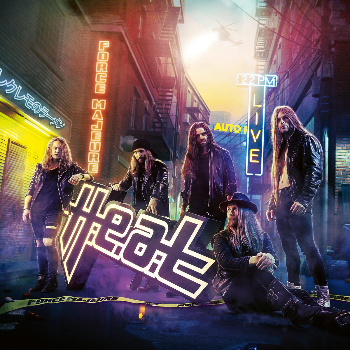 H.E.A.T 'FORCE MAJEURE' LP (Limited Violet Vinyl)