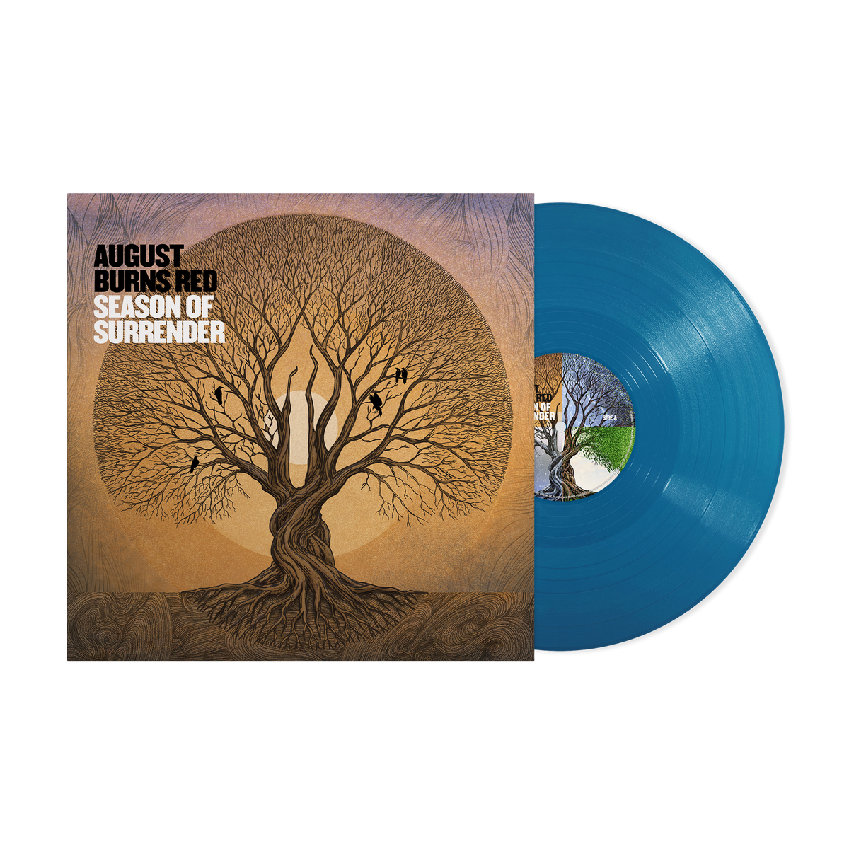 AUGUST BURNS RED ‘SEASON OF SURRENDER’ LP (Exclusive – Limited to 300, Opaque Aqua Vinyl)