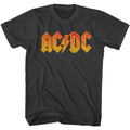 AC/DC - DISTRESSED ORANGE SHIRT