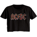 AC/DC - LEOPARD PRINT LADIES SHIRT