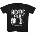 AC/DC - BW HIGHWAY PHOTO YOUTH SHIRT
