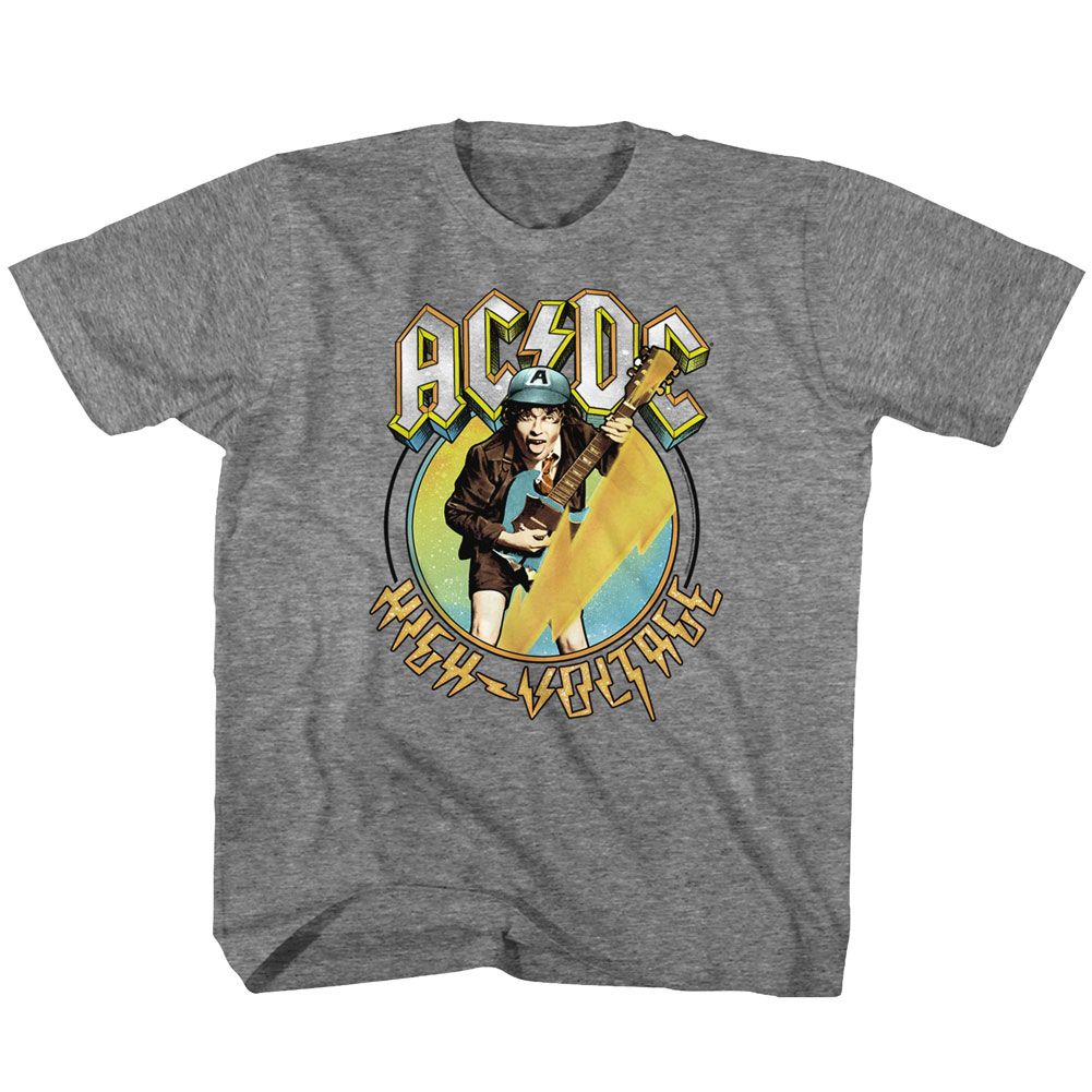 AC/DC - BLUE YELLOW VOLTAGE TODDLER SHIRT