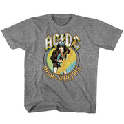 AC/DC - BLUE YELLOW VOLTAGE TODDLER SHIRT