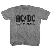 AC/DC - BIB IN BLACK YOUTH SHIRT