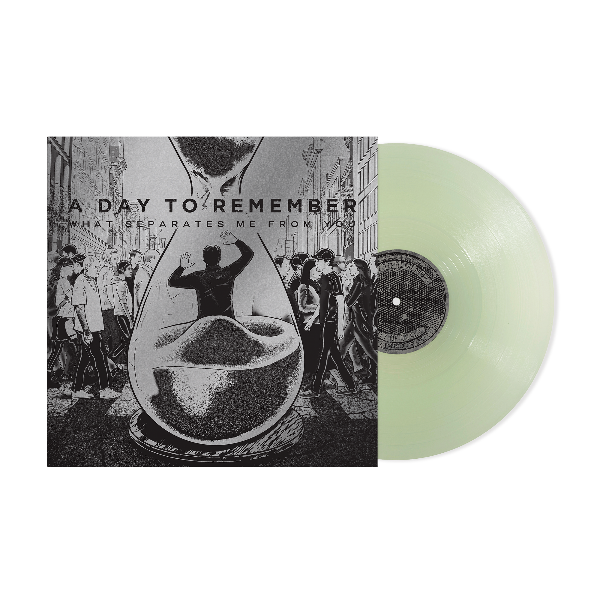 A DAY TO REMEMBER ‘WHAT SEPARATES ME FROM YOU’ 15TH ANNIVERSARY LP (Transparent Sea Glass Vinyl)