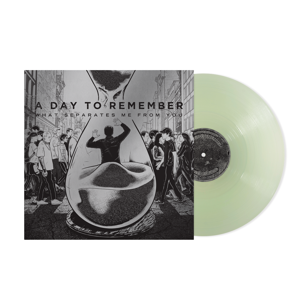 A DAY TO REMEMBER ‘WHAT SEPARATES ME FROM YOU’ 15TH ANNIVERSARY LP (Transparent Sea Glass Vinyl)