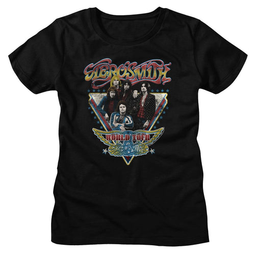 AEROSMITH - WORLD TOUR LADIES SHIRT