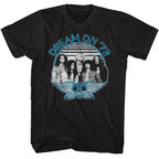 AEROSMITH - DREAM ON BLUE AND WHITE SHIRT
