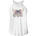 AEROSMITH - FADED PINKS LADIES SHIRT